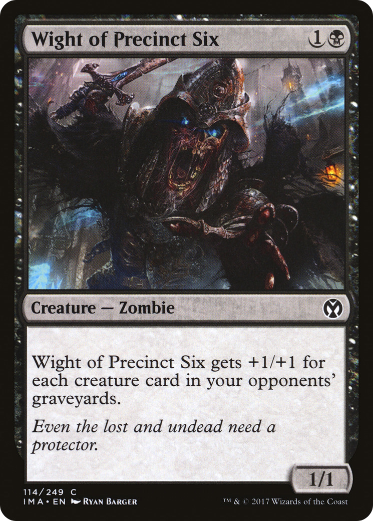 Wight of Precinct Six - Foil
