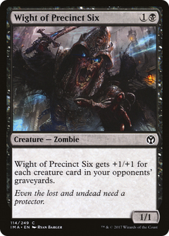 Wight of Precinct Six - Foil