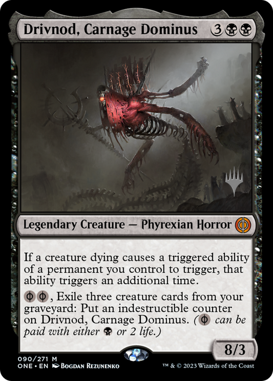 Drivnod, Carnage Dominus (090) (Promo Pack) - Foil