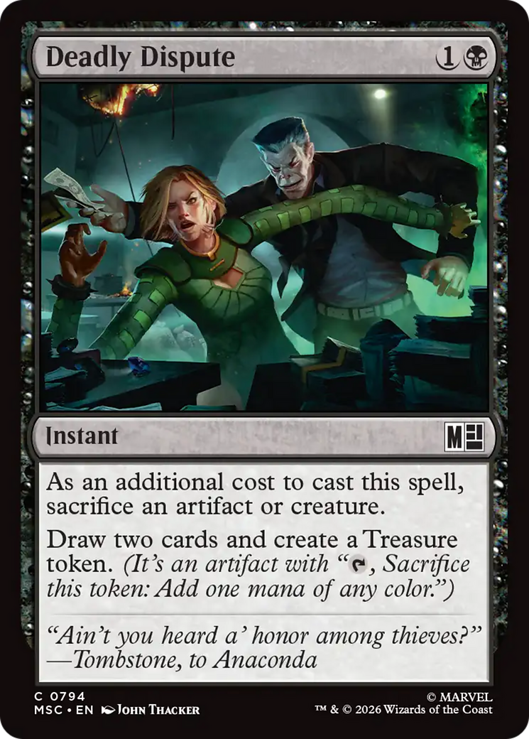 Deadly Dispute (MSC) - Foil