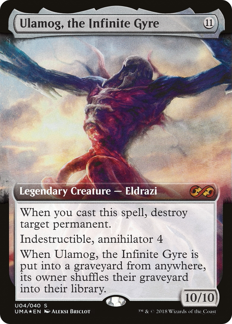 Ulamog, the Infinite Gyre (U04) (Extended Art) - Foil