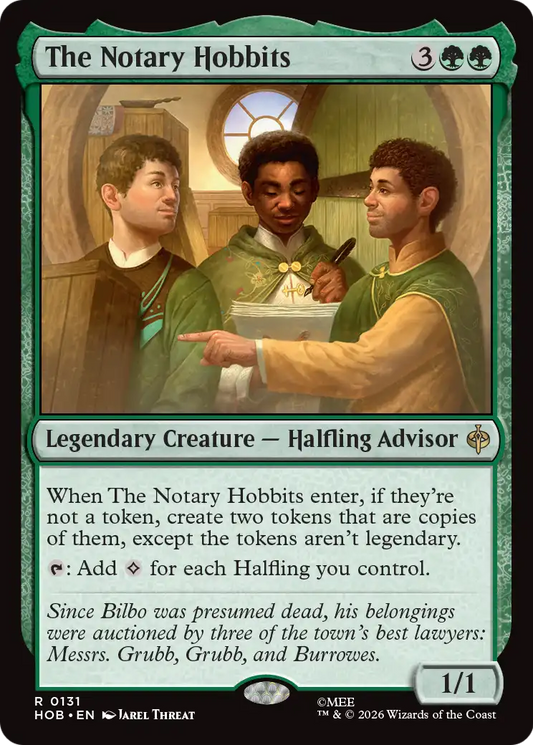 The Notary Hobbits (HOB) - Foil