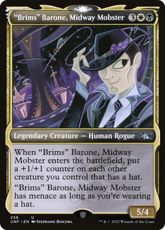 "Brims" Barone, Midway Mobster (256) (Showcase) - Foil