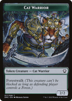 Cat Warrior Token (017)