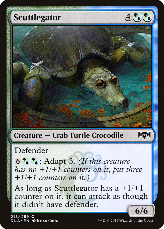 Scuttlegator - Foil