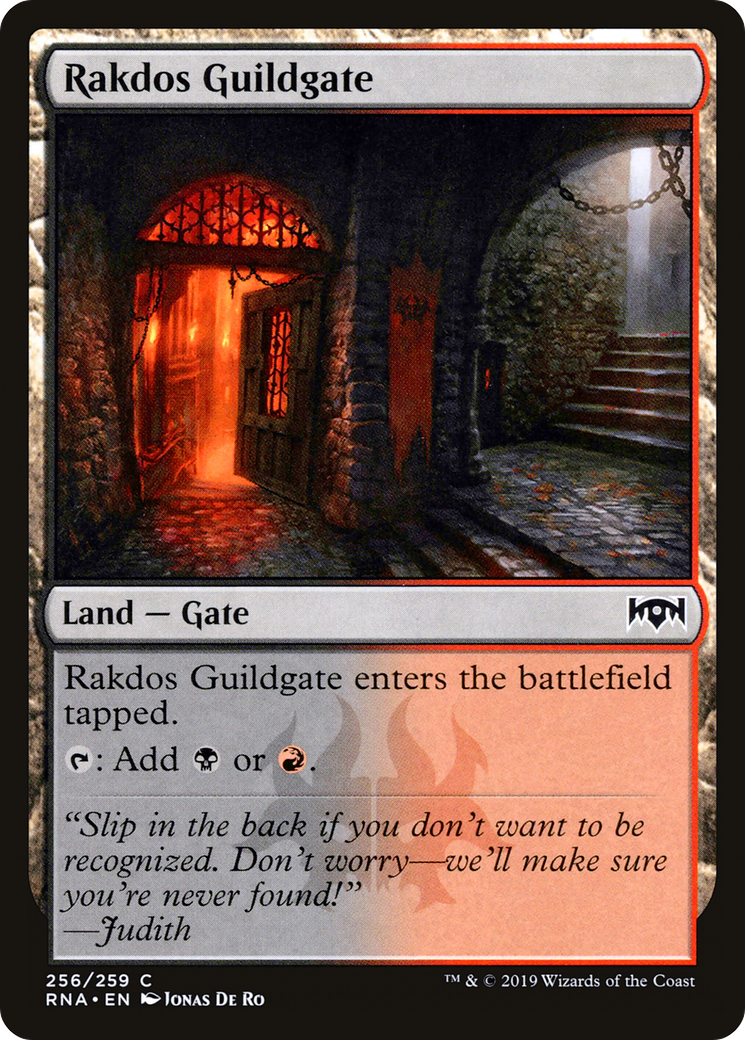 Rakdos Guildgate (256) - Foil