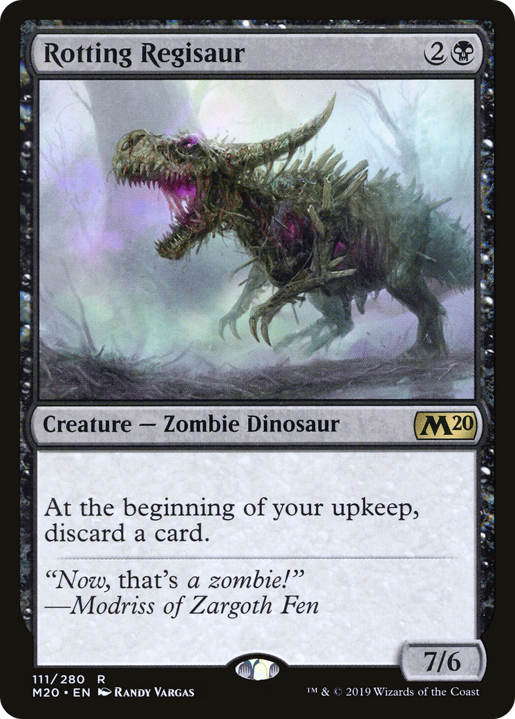 Rotting Regisaur - Foil