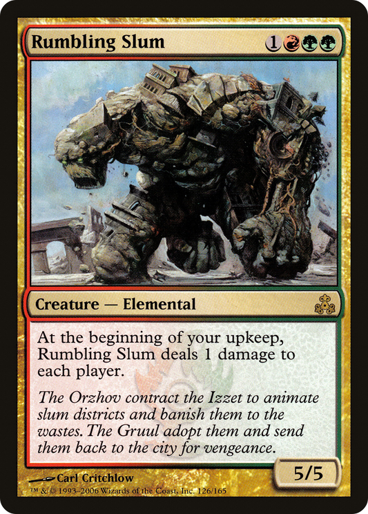 Rumbling Slum - Foil