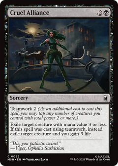 Cruel Alliance (MSH) - Foil