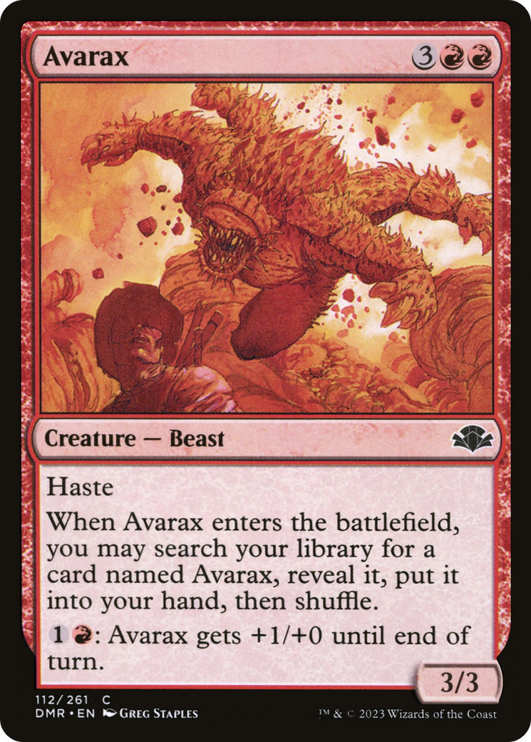 Avarax - Foil
