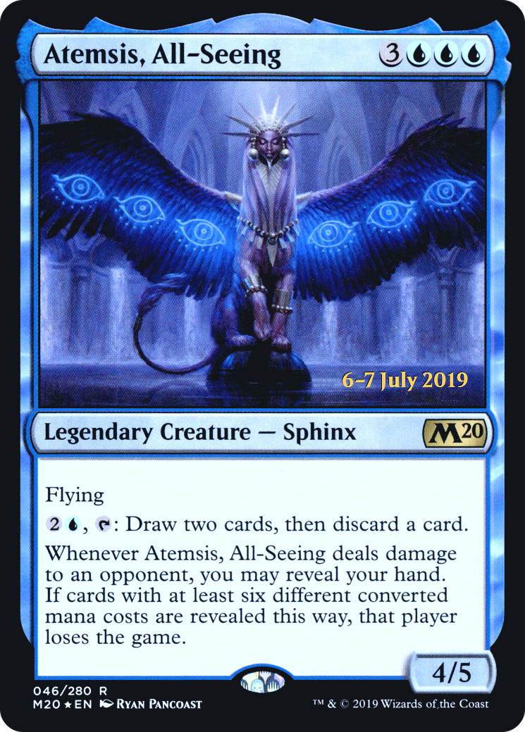 Atemsis, All-Seeing (046) (Prerelease) - Foil