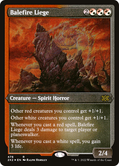 Balefire Liege - Foil Etched