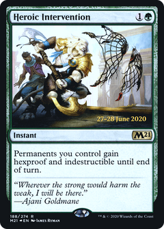 Heroic Intervention (188) (Prerelease) - Foil