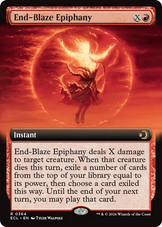 End-Blaze Epiphany (0364) (Extended Art) (ECL) - Foil