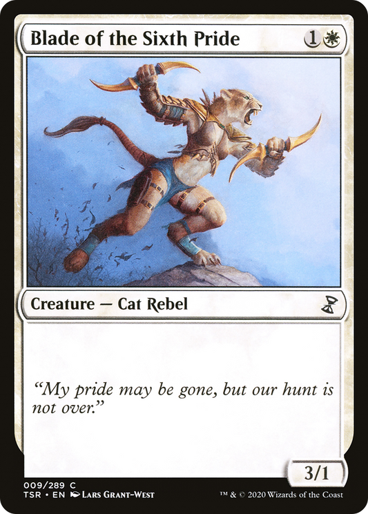Blade of the Sixth Pride - Foil
