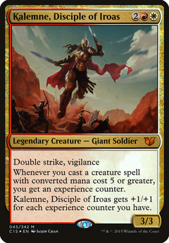 Kalemne, Disciple of Iroas (Oversized) (OC15) - Foil