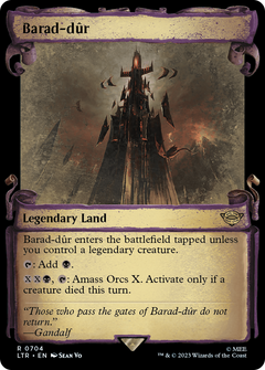 Barad-dur (0704) (Showcase) - Silver Foil
