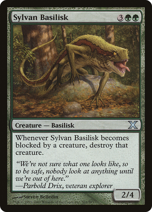 Sylvan Basilisk - Foil