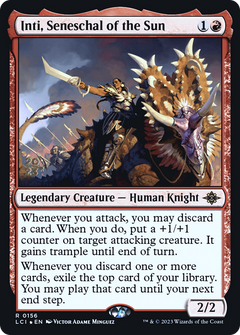 Inti, Seneschal of the Sun (0156) (Prerelease) - Foil
