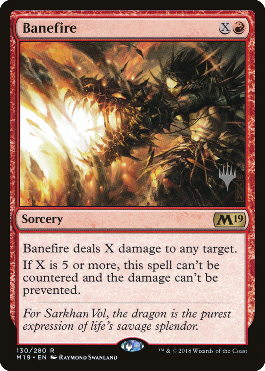 Banefire (130) (Promo Pack) - Foil