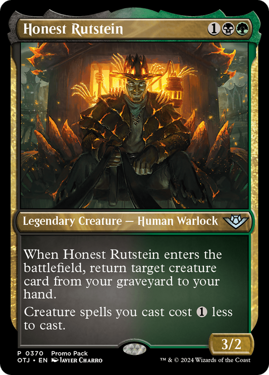 Honest Rutstein (0370) (Promo Pack) - Foil