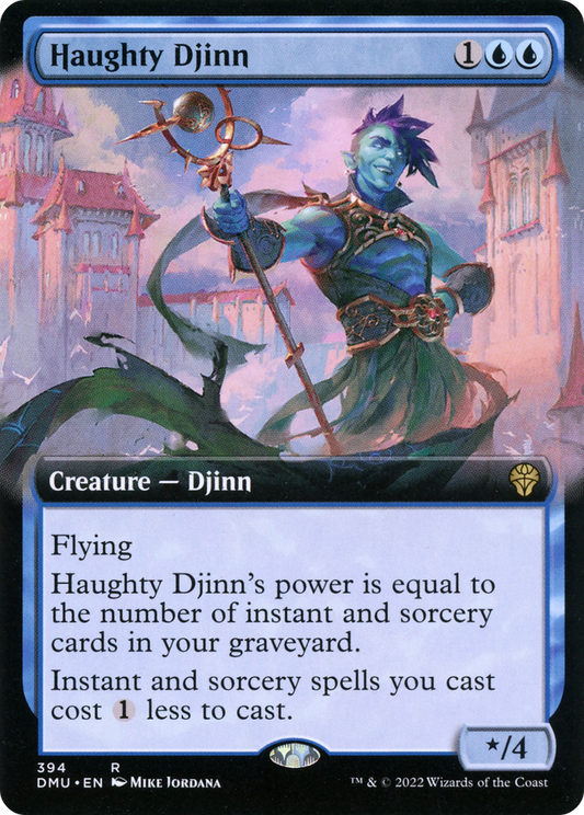 Haughty Djinn (394) (Extended Art)