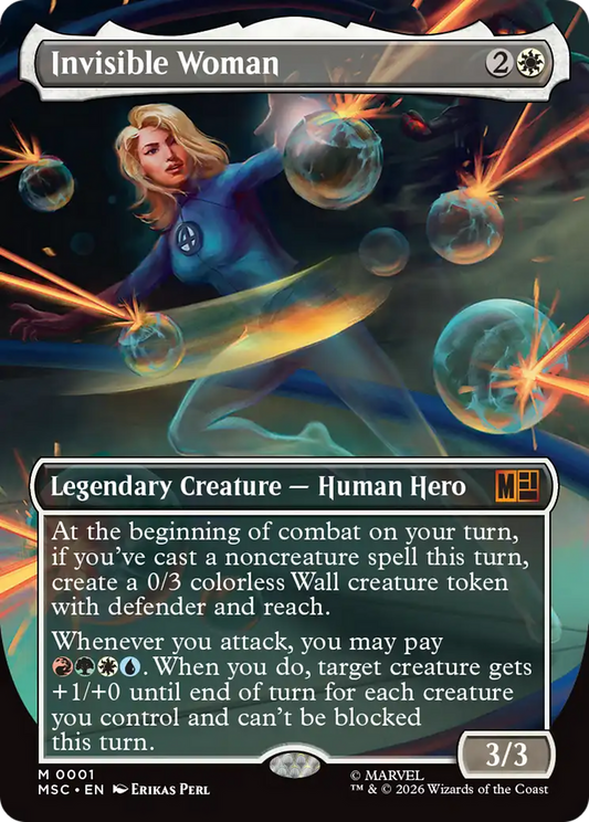 Invisible Woman (0001) (Borderless) (MSC)