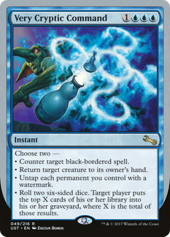 Very Cryptic Command (Counter Target)
