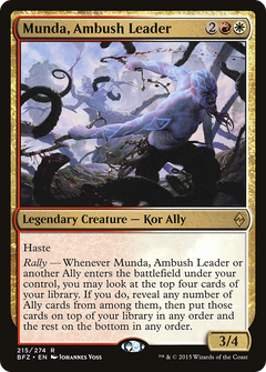 Munda, Ambush Leader - Foil