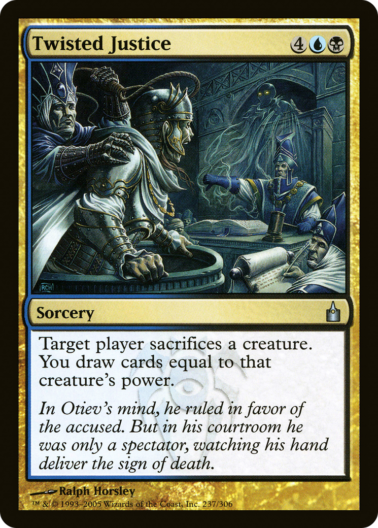 Twisted Justice - Foil