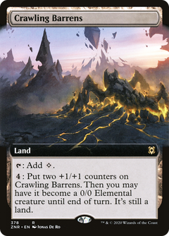 Crawling Barrens (378) (Extended Art)