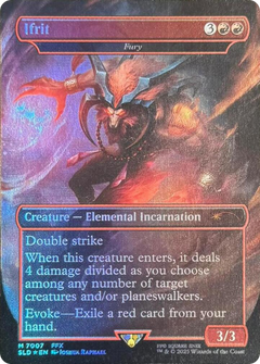 Ifrit [Fury] (7007) (Borderless) - Foil