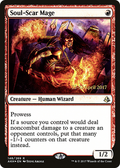 Soul-Scar Mage (148) (Prerelease) - Foil
