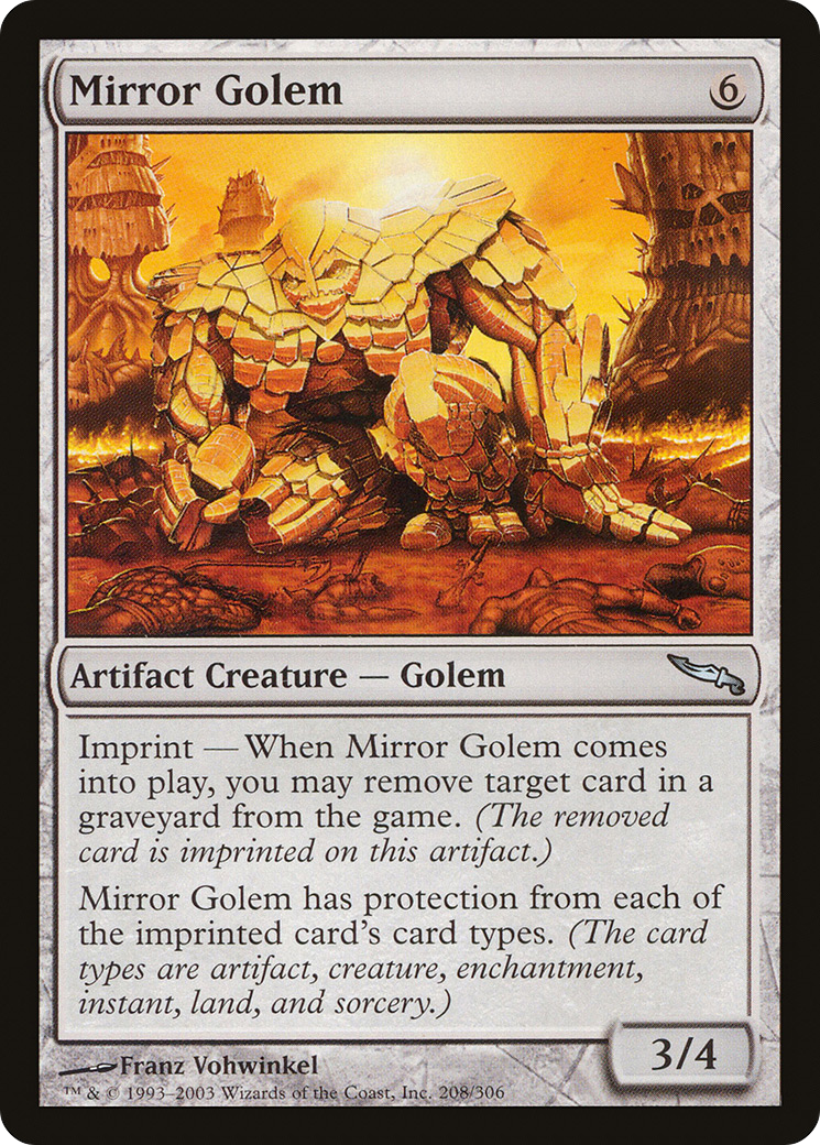 Mirror Golem - Foil