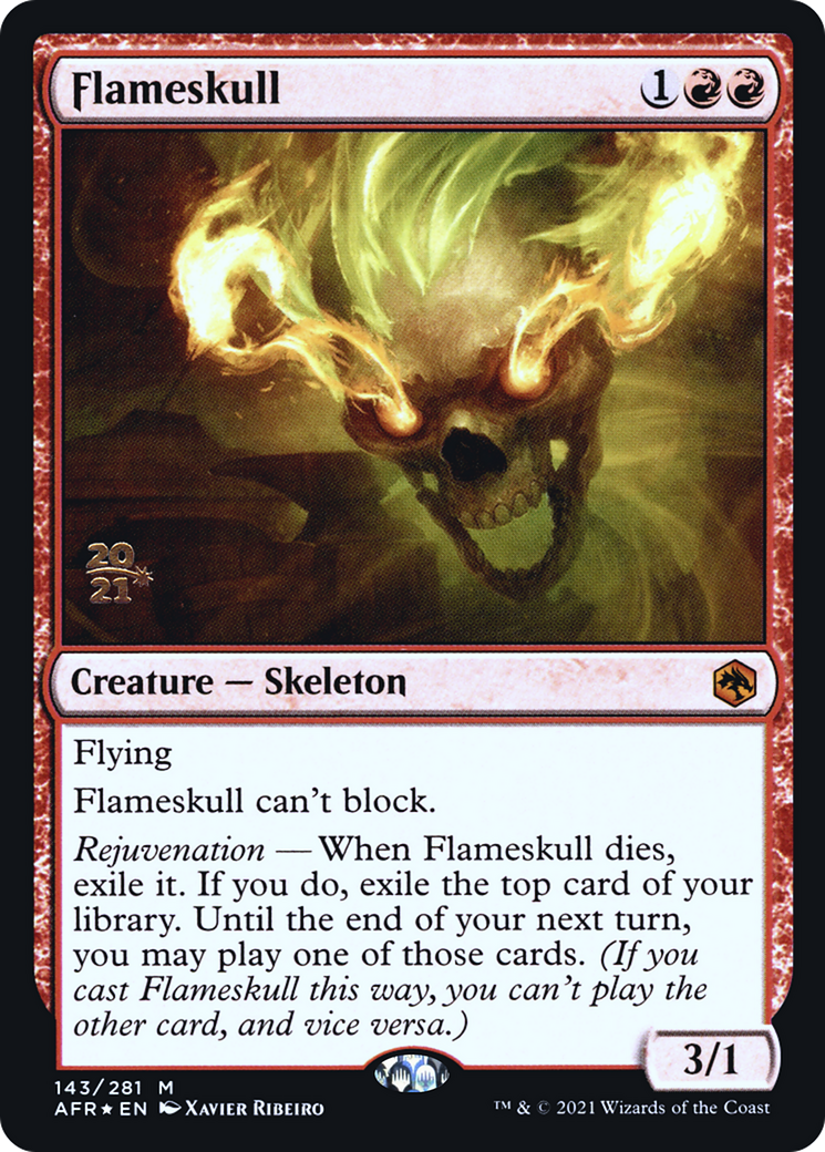 Flameskull (143) (Prerelease) - Foil