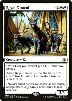 Regal Caracal (024) (Prerelease) - Foil