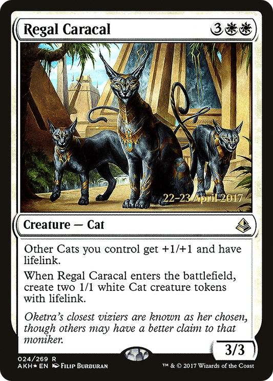 Regal Caracal (024) (Prerelease) - Foil