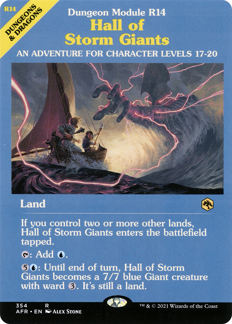 Hall of Storm Giants (354) (Showcase)