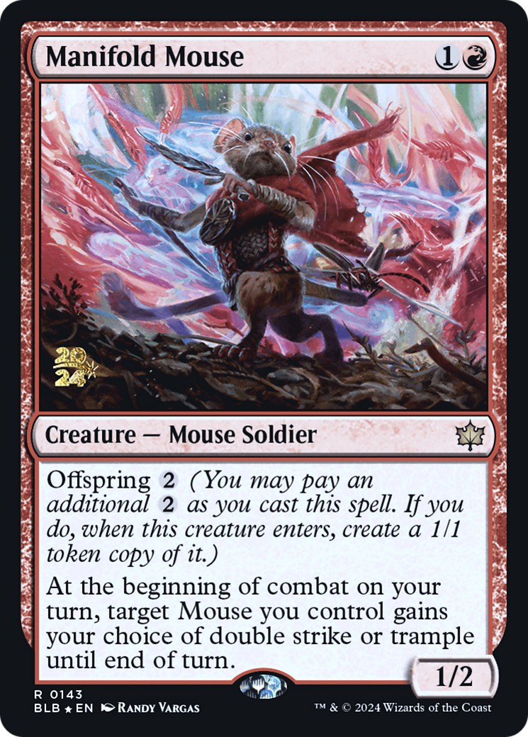 Manifold Mouse (0143) (Prerelease) - Foil