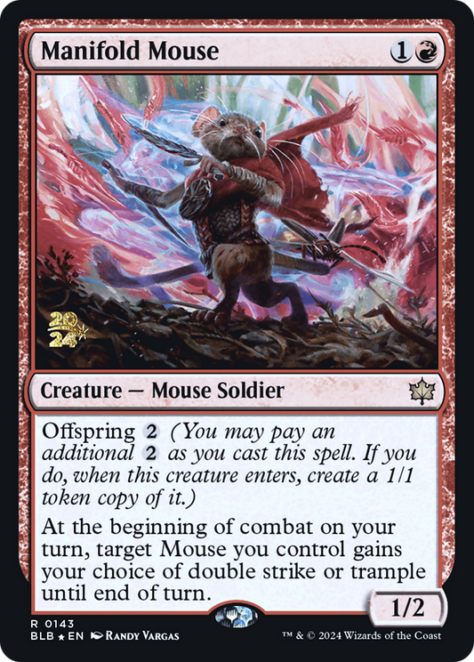 Manifold Mouse (0143) (Prerelease) - Foil