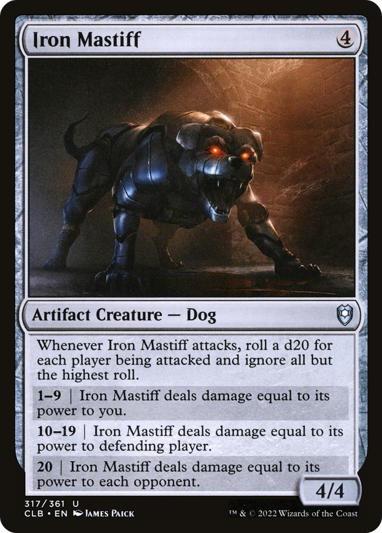 Iron Mastiff - Foil