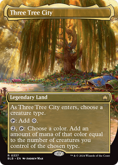 Three Tree City (0337) (Borderless) - Foil