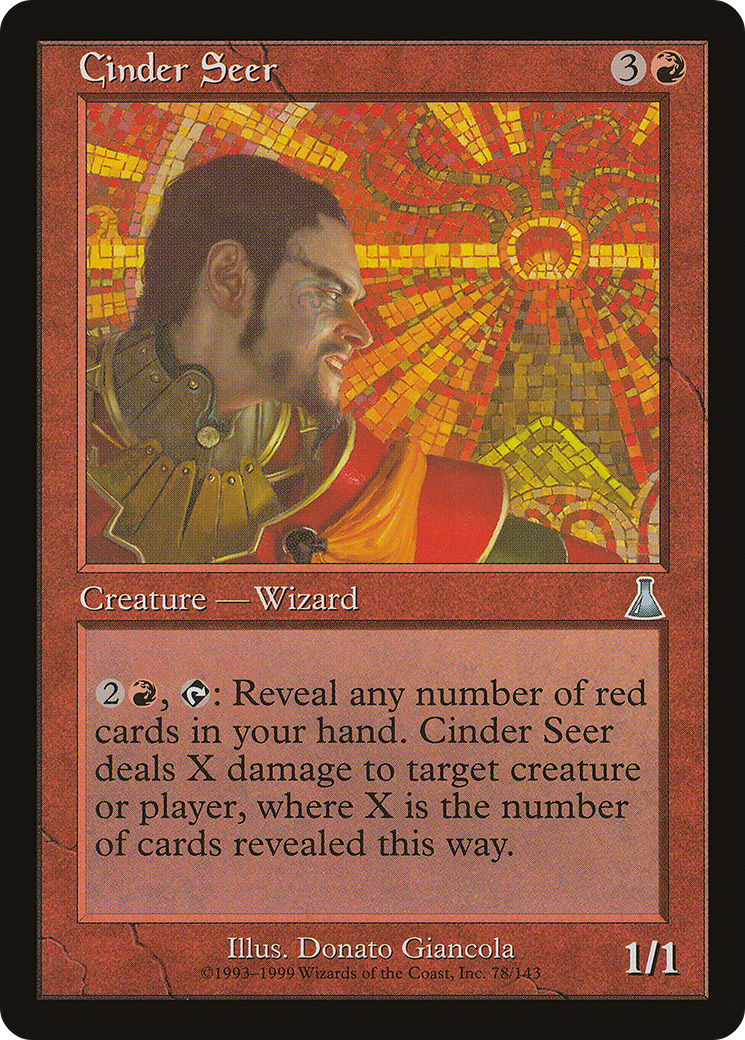 Cinder Seer - Foil