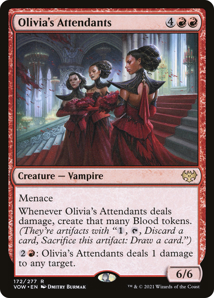 Olivia's Attendants - Foil
