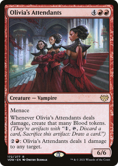 Olivia's Attendants - Foil
