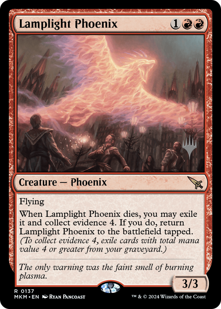 Lamplight Phoenix (0137) (Promo Pack) - Foil