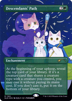 Descendants' Path (1183) (Borderless) - Foil