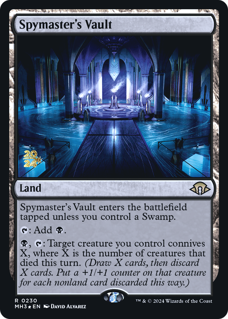 Spymaster's Vault (0230) (Prerelease) - Foil