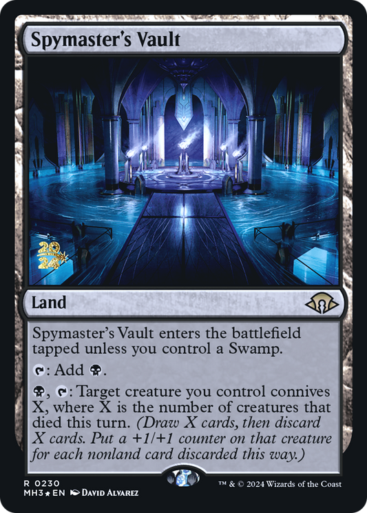 Spymaster's Vault (0230) (Prerelease) - Foil