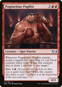 Pugnacious Pugilist - Foil